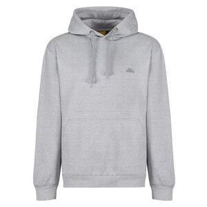 Iron Mountain Mens Fleece Regular Hoodie / Light Grey
